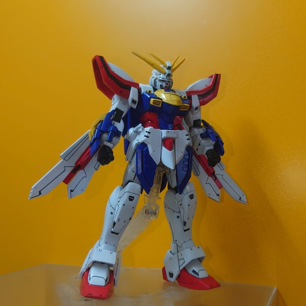 GK•1/100•ゴッドガンダム(90年代風)–6枚目/制作者：risuisei