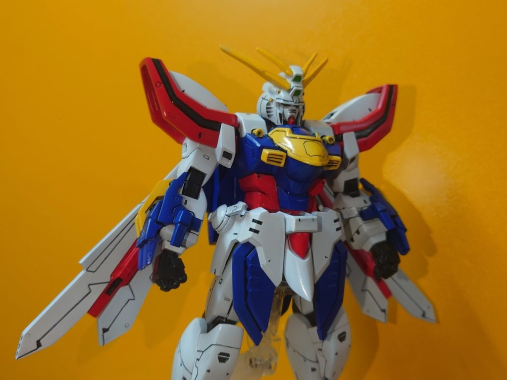 GK•1/100•ゴッドガンダム(90年代風)–5枚目/制作者：risuisei