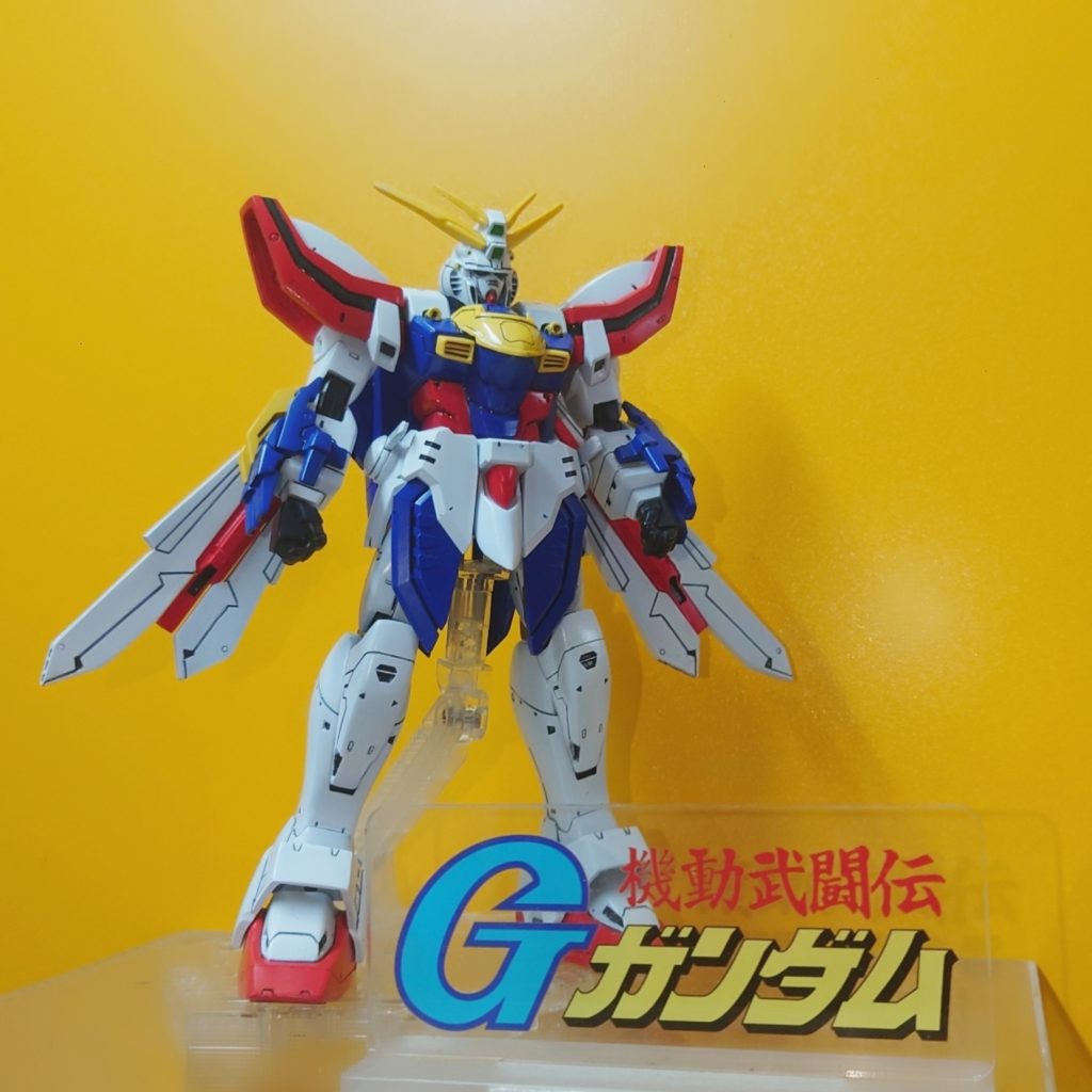 GK•1/100•ゴッドガンダム(90年代風)–3枚目/制作者：risuisei