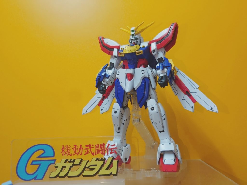 GK•1/100•ゴッドガンダム(90年代風)–2枚目/制作者：risuisei