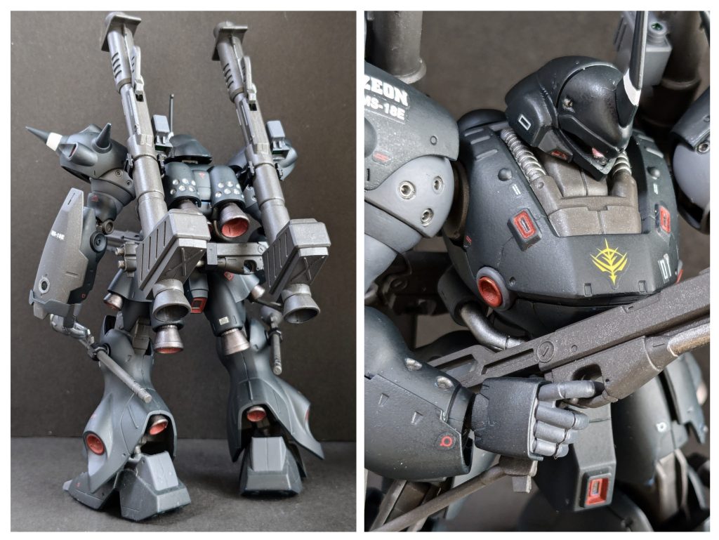 ウェザリング前をもう一枚。汚しは蛇足だったか。。