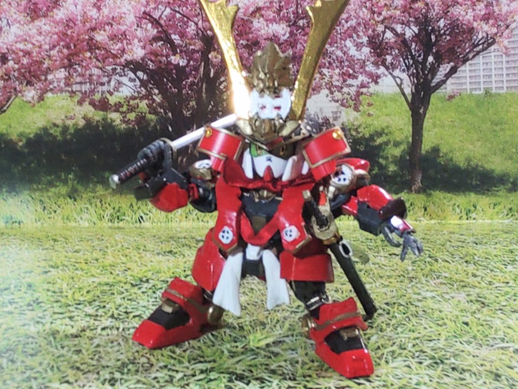 刀はダブってた鬼滅の刃の丹治郎の刀を使用。サイズ的にちょうど良し