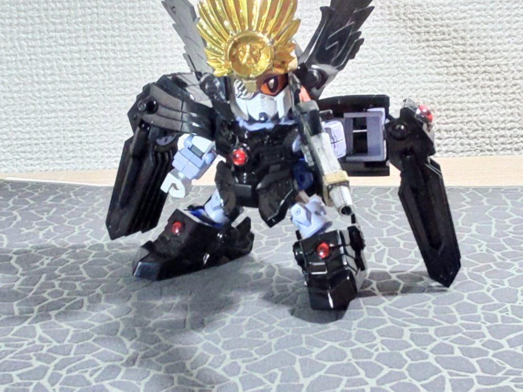 オマケ 家中ゥ!?虚けを抜かせ俺が織田で織田とは俺よ俺は信長 織田右府信長である頭部を農丸か伊達政宗頑駄無と交換しただけのお手軽改造。