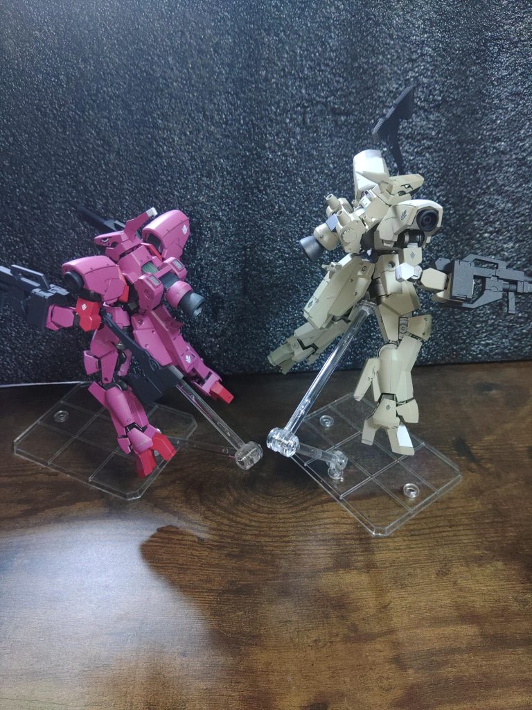 コトブキヤブースターパーツ仕様です、ちょこっとだけですが、違いが分かるとなんか、テンション上がりました、個人的にですが、