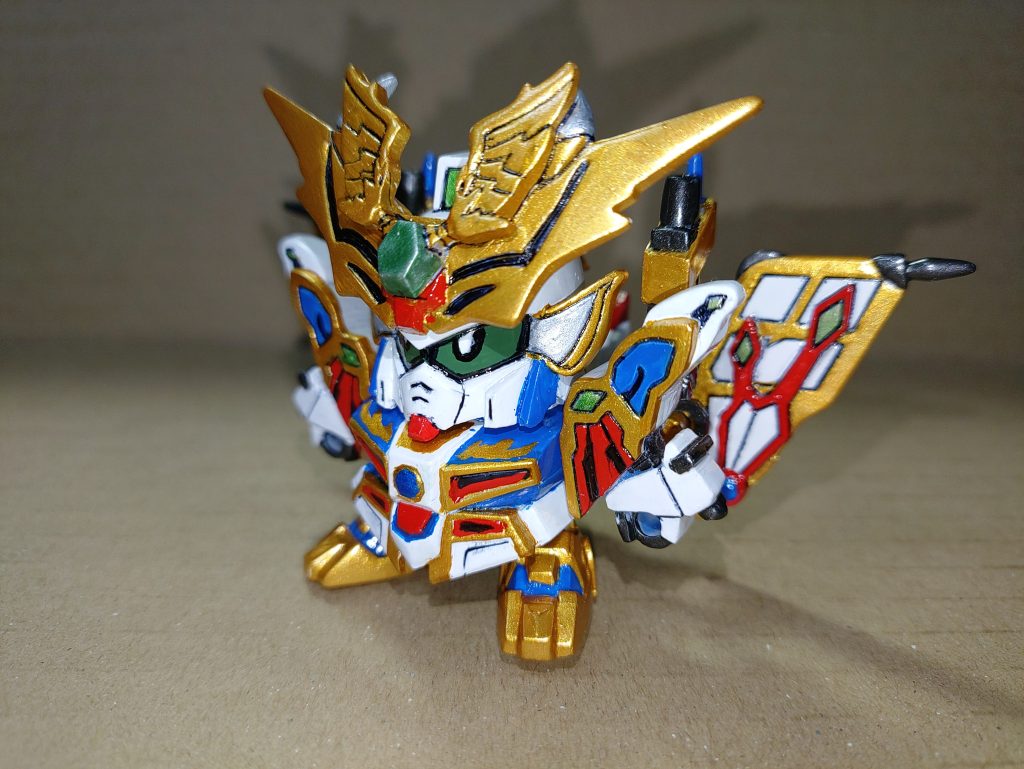 やっぱり見えないバックパック。頑張ったんだけどなー。でも完成したので満足。