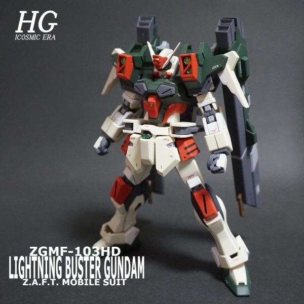 HG ガンプラ ライトニングバスターガンダム 改造 作品