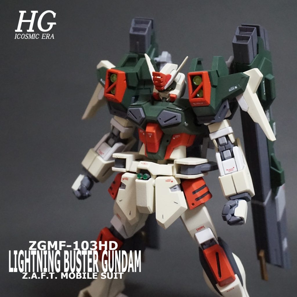 HGCE ライトニングバスターガンダム–2枚目/制作者：@Under_NM_Design
