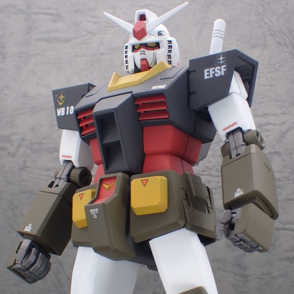 パーフェクトガンダム中の人　リアルタイプカラー塗装