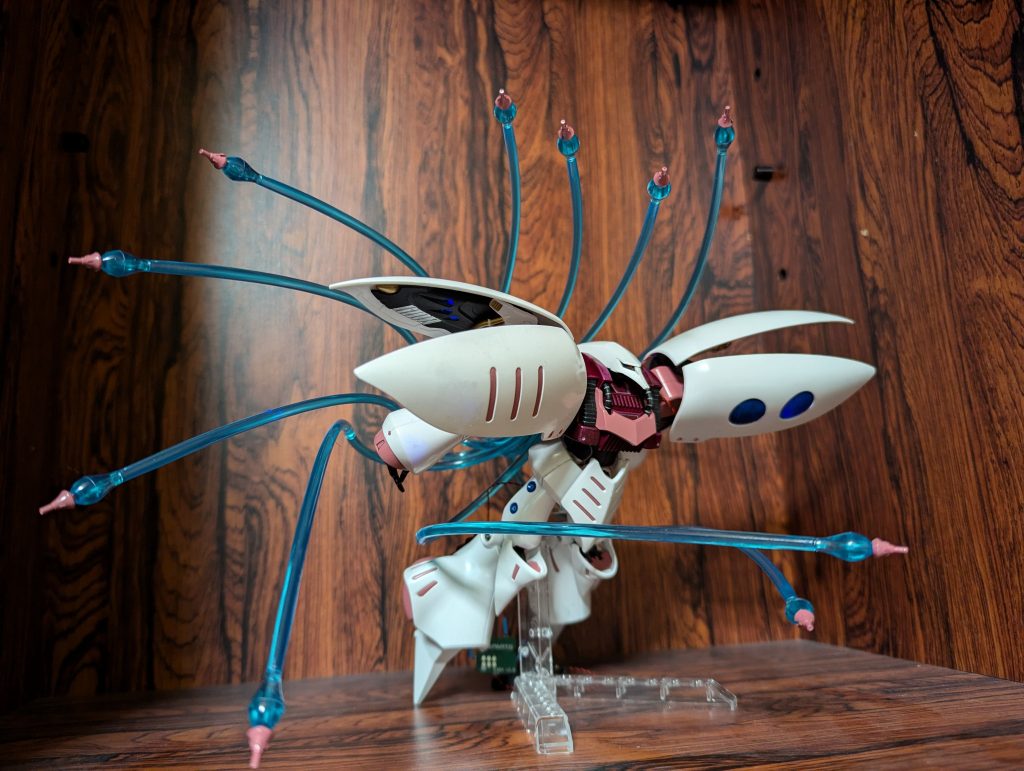 射出エフェクトパーツを購入し撮影角度が難しい