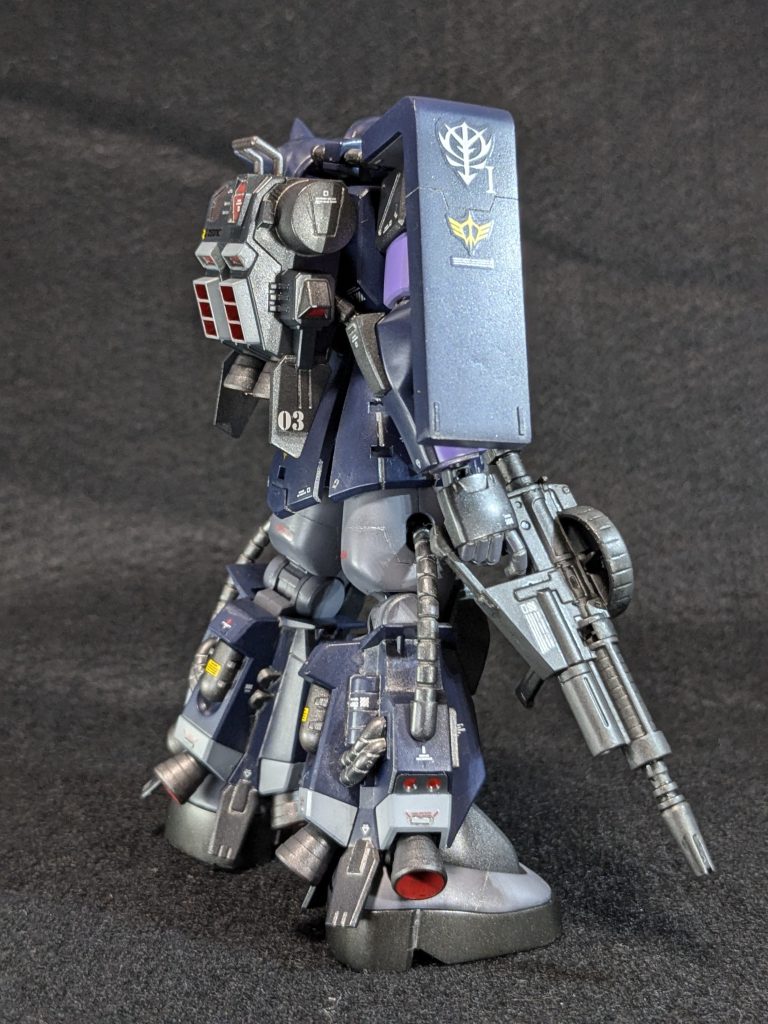 高機動型ザクⅡ(黒い三連星、ガイア機)–4枚目/制作者:LUCIOLE