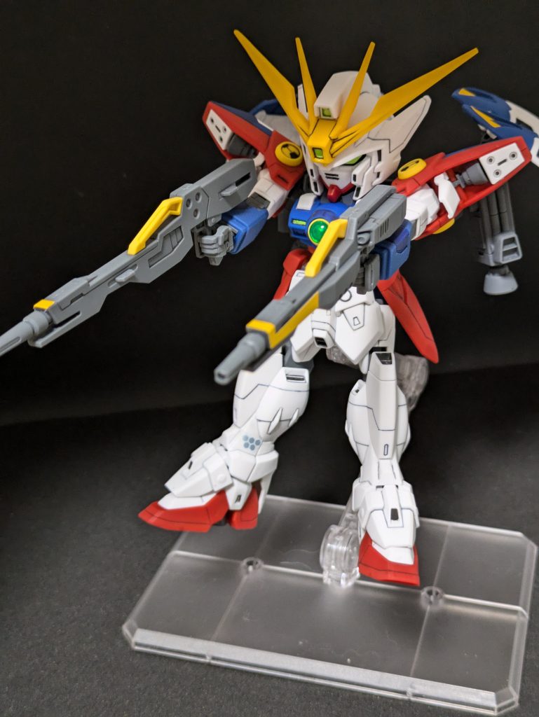 これが!限界だよ!!余談ですけど、ウィングゼロEWってゼロカスタムのままでよかったと思うんですよね。カスタムとかつけとけば大概の男子は喜ぶんですよ。うん。