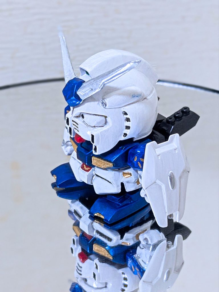 良い感じに量産型になったのではないでしょうか。全体的にメタリックブルーが良い仕事している気がします。