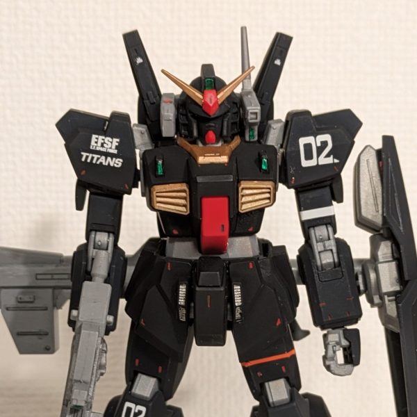HGUCガンダムMk-II ティターンズ仕様（リヤルタイプカラー）