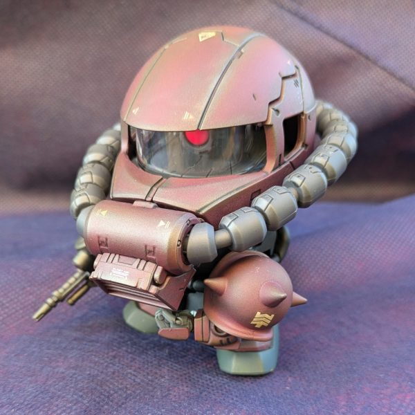 SD ザクII　F型　コンテナレッドVer.