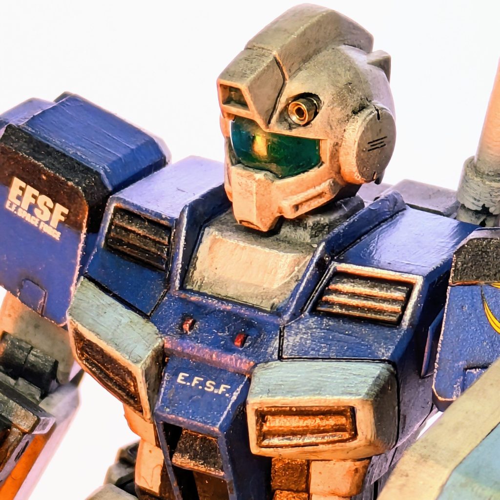 HGジム寒冷地仕様を気ままに完成させる！｜オールドタイプ模型人さんのガンプラ作品｜GUNSTA（ガンスタ）