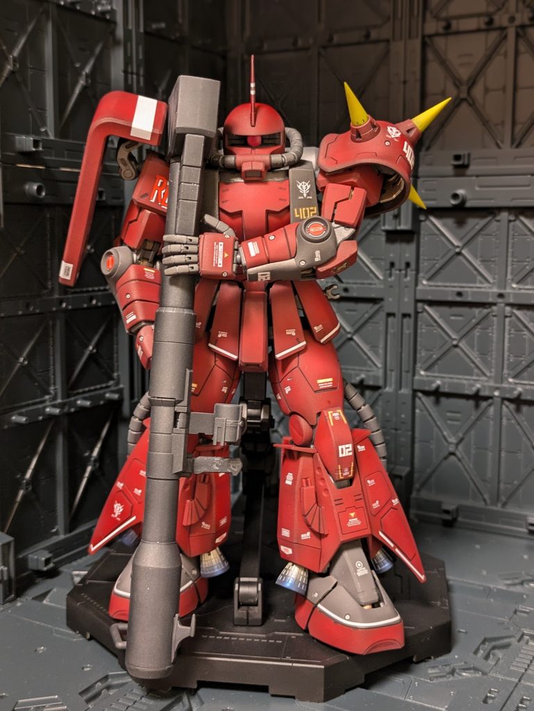 初投稿します　MS-06R-2 ジョニーライデン専用ザク MG Ver.2.0