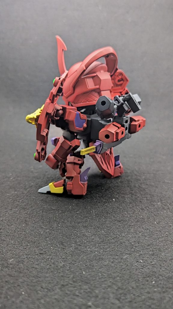 SD(三国伝、零丸、LGBB)と30mmを中心にミキシングしました。HGの流用なし、プラ板工作のほぼなしです。