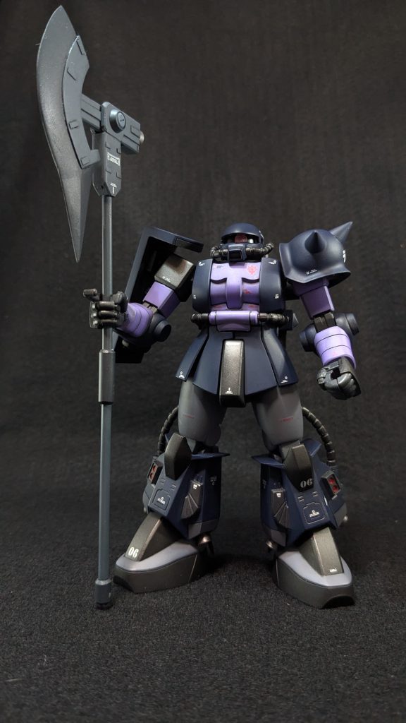 高機動型ザクⅡ(黒い三連星、オルテガ機)–2枚目/制作者:LUCIOLE