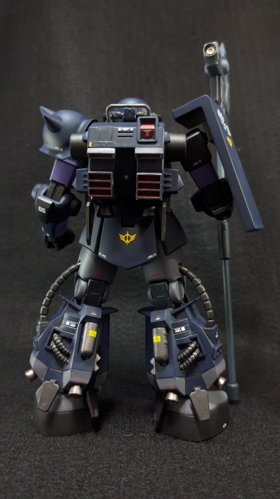 高機動型ザクⅡ(黒い三連星、オルテガ機)–5枚目/制作者:LUCIOLE