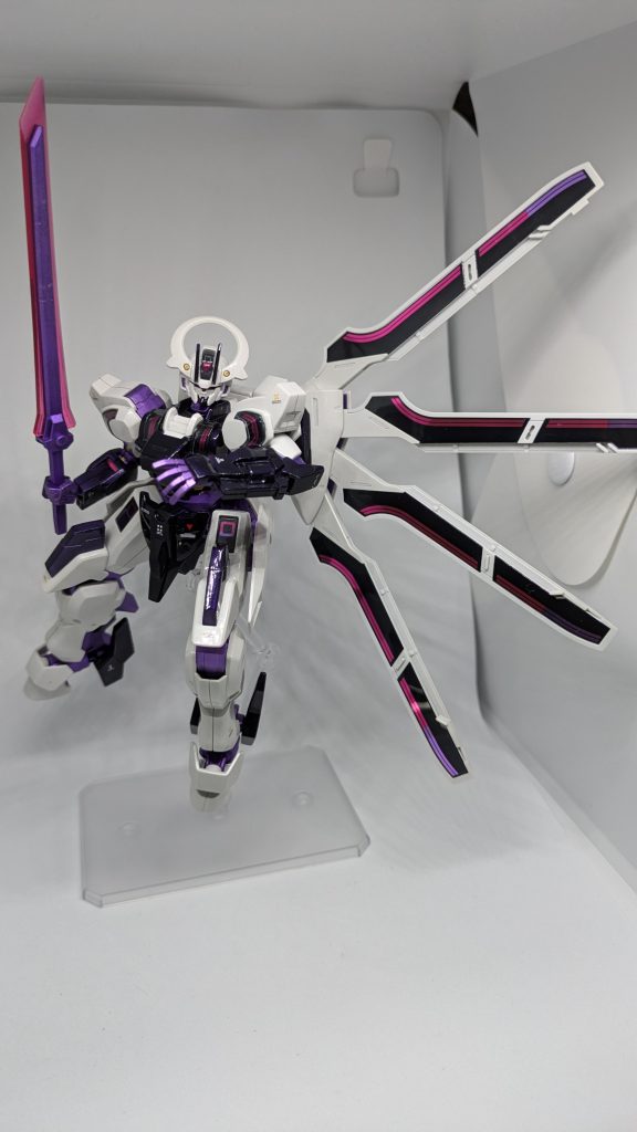 HGガンダムシュバルゼッテ キャンディ＋パール塗装