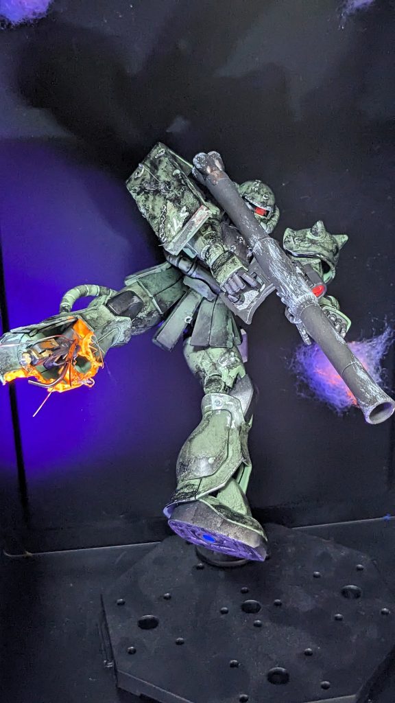 狙いを定めて、最後の一撃…