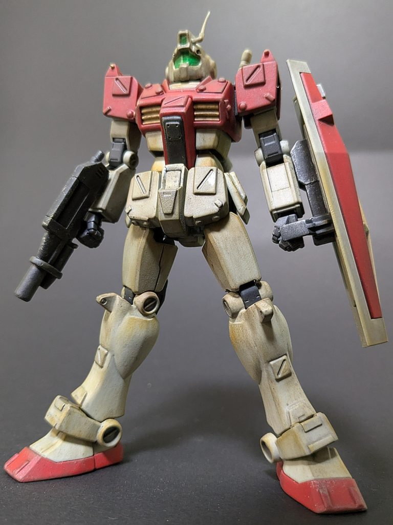 第四弾　EG　RX-78-02ガンダムを陸戦仕様ジムに！！