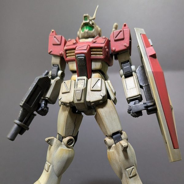 第四弾　EG　RX-78-02ガンダムを陸戦仕様ジムに！！