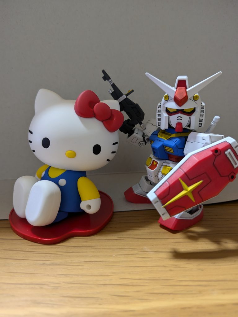 キティちゃんコラボガンプラ完成！