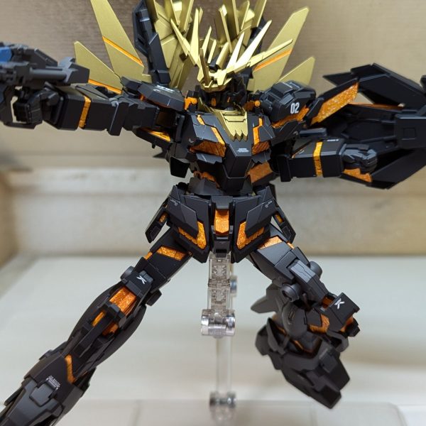 hg バンシィ・ノルン　スパッタリング塗装