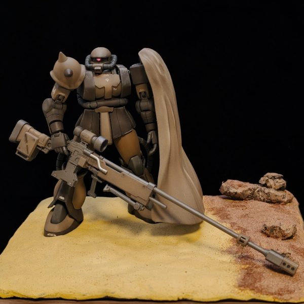 HGザクⅡ　デザート狙撃カスタム