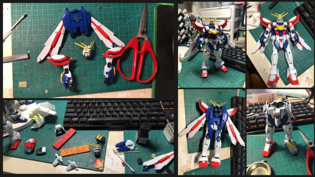 GK•1/100•ゴッドガンダム(90年代風)–9枚目/制作者：risuisei
