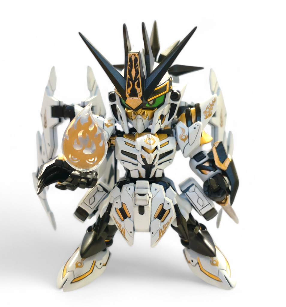 オリジナルSD　才蔵ガンダムデルタカイ-不知火之装-–4枚目/制作者：どむ