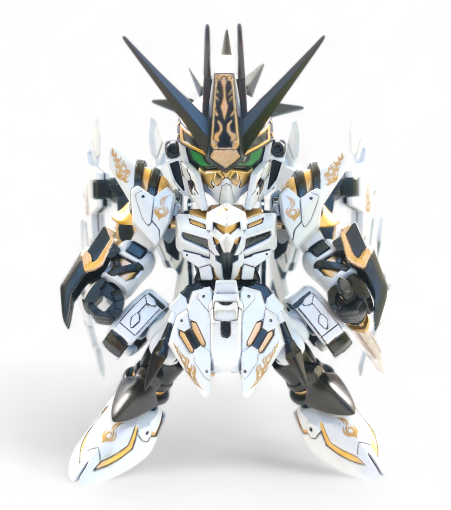 オリジナルSD　才蔵ガンダムデルタカイ-不知火之装-–2枚目/制作者：どむ