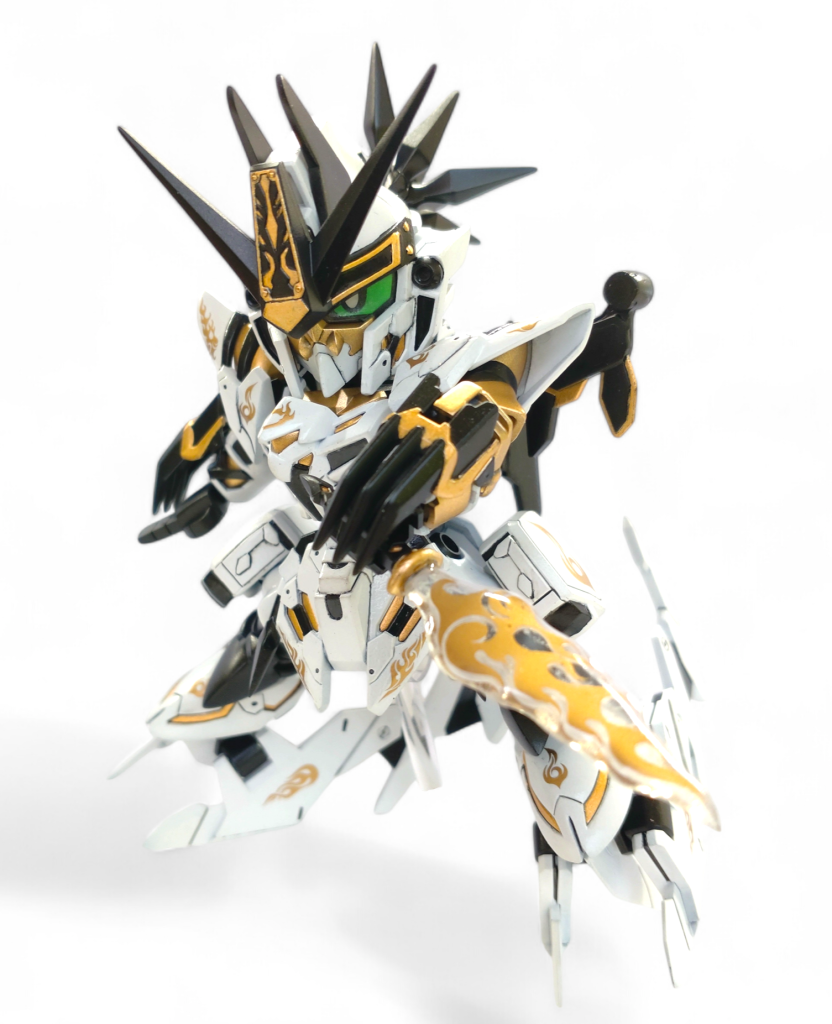 オリジナルSD　才蔵ガンダムデルタカイ-不知火之装-–8枚目/制作者：どむ