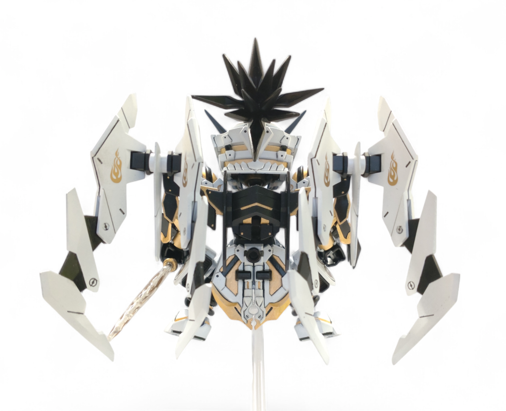 オリジナルSD　才蔵ガンダムデルタカイ-不知火之装-–3枚目/制作者：どむ