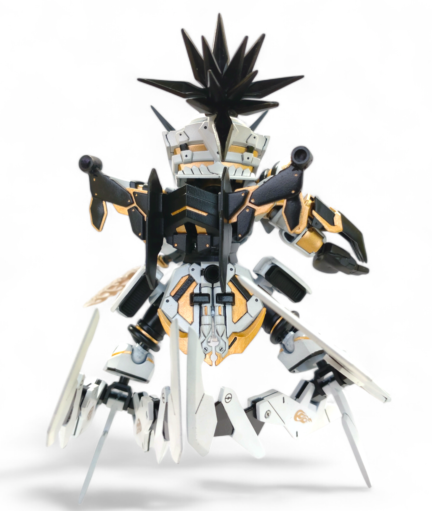 オリジナルSD　才蔵ガンダムデルタカイ-不知火之装-–9枚目/制作者：どむ