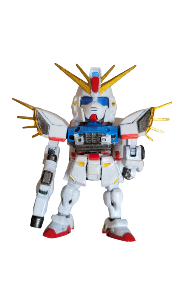 BB戦士74改造：ガンダムF91バックキャノン装着型