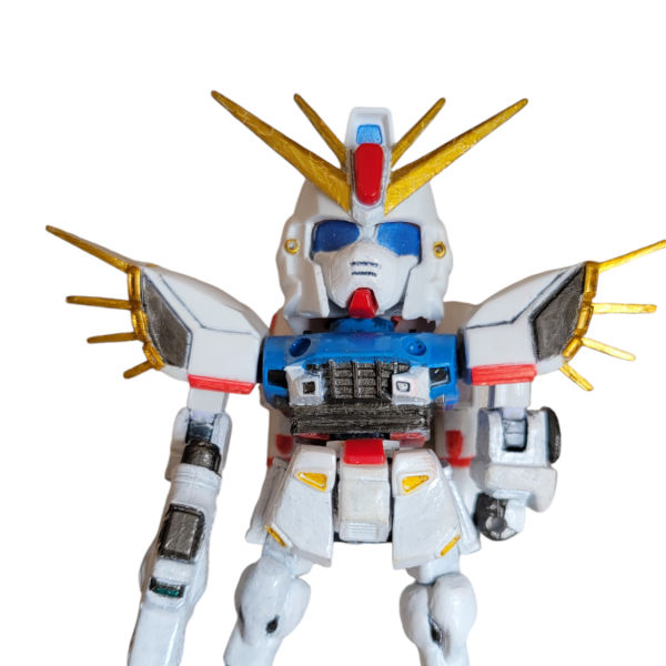 BB戦士74改造：ガンダムF91バックキャノン装着型