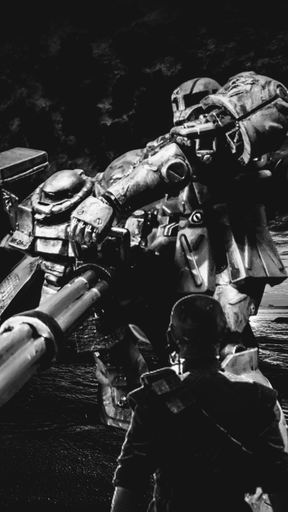 サムネ画像のモノクロVerデス。