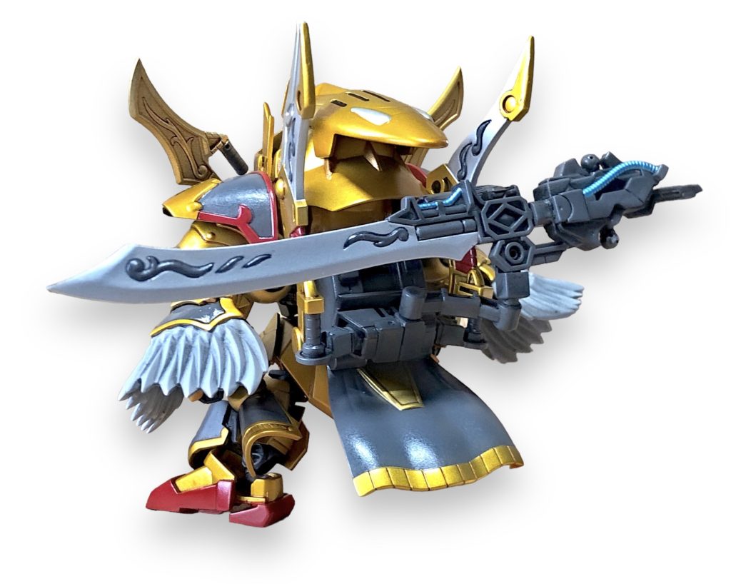 黄金の騎士の血が流れているようだが本人は特に気にしていない。見た目通り重装備の戦士で、主に弓矢で後方支援する戦法を得意とする。鎧には特殊な金属が使われており、並大抵の魔法は防ぐ事ができるが、重い。しかし近接戦闘が不得手というわけでは無いようだ。