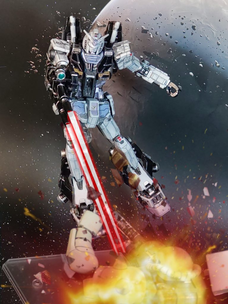 一つ❗️ザクが気付いた時は、既にやられた後だった…