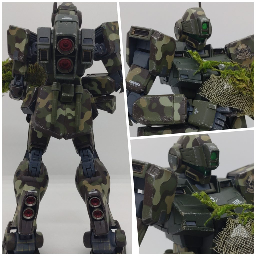 今回は軽い汚しとチッピングのみで、ダメージ加工はお休み。なぜならこいつは発見されないからです✨