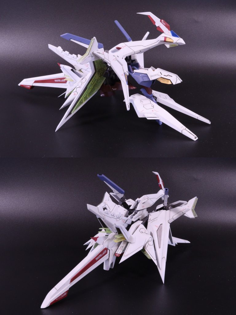【 フィックスドフライトユニット】こちらは骨組み、余剰パーツ無しでいけます。