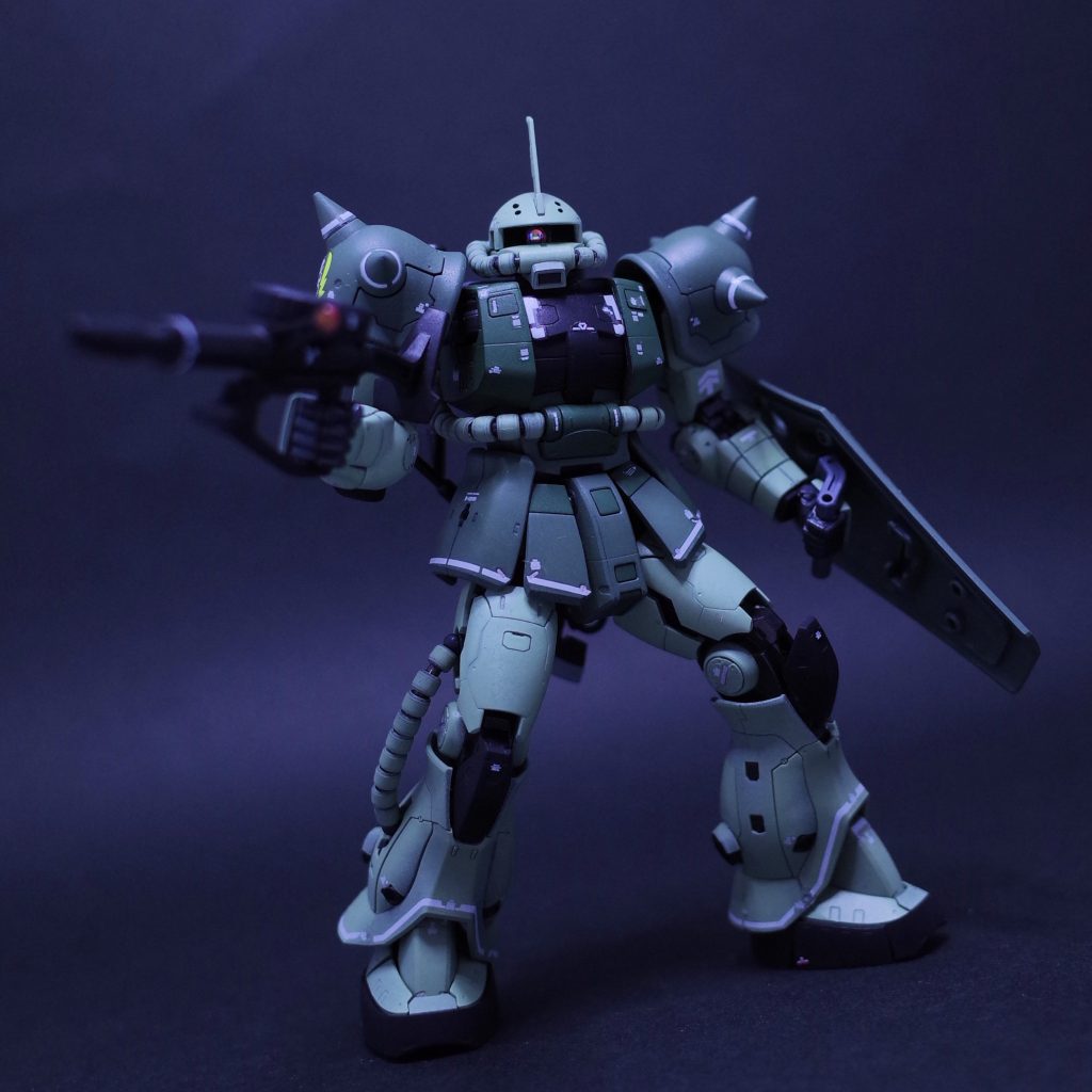 　1/144 RG MS-06FS ヴィッシュ・ドナヒュー専用ザク　–2枚目/制作者：だんくら工房・mk戦車