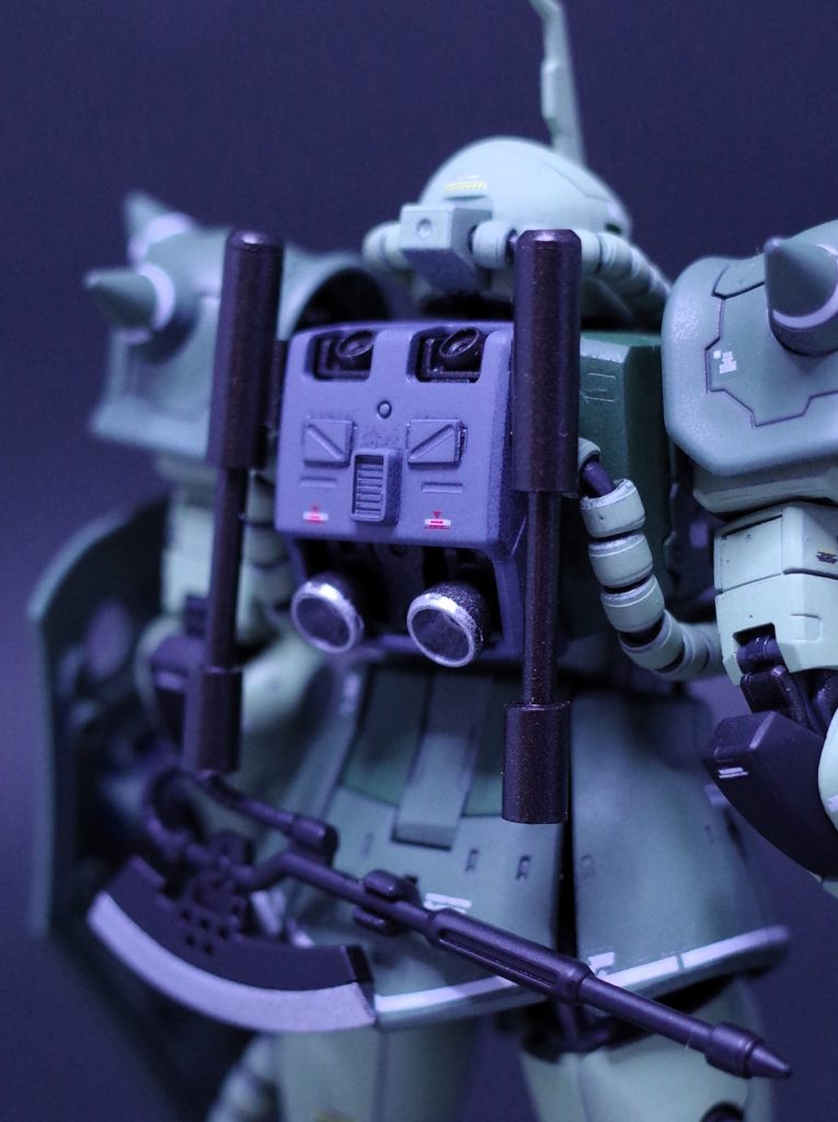 　1/144 RG MS-06FS ヴィッシュ・ドナヒュー専用ザク　–6枚目/制作者：だんくら工房・mk戦車