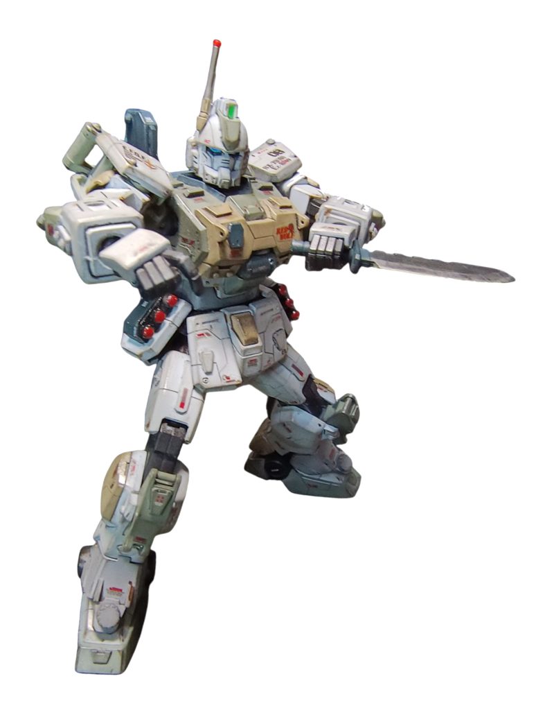 一応、コンバットナイフも😁 最後に、Ike 主任は、シローの戦闘データから追加装備を…シミュレーションとなります↓↓↓