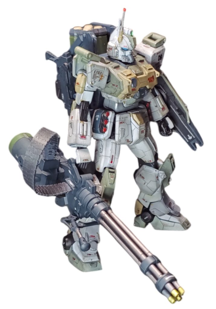 ミサイルランチャーとマシンガンも背負えます!キャリングリフト優秀だ〜!