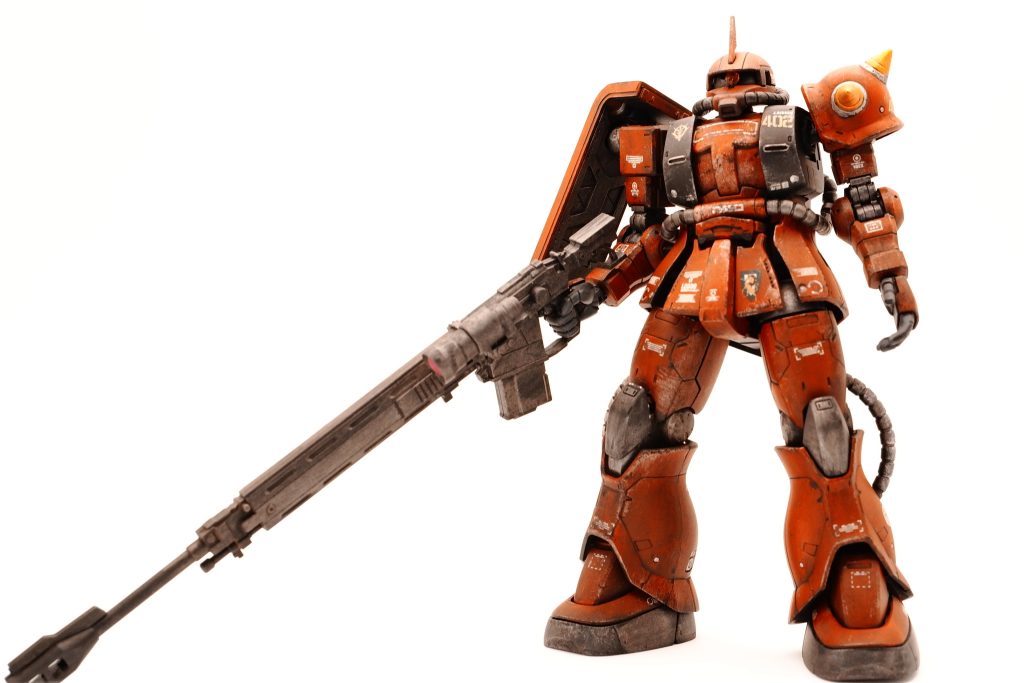 対艦ライフル。長くてカッコいいんだけど写真に撮りづらいぜ!