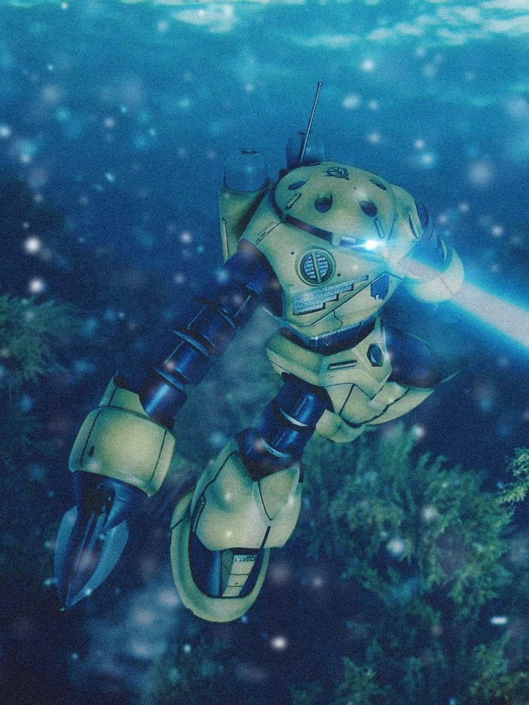 水陸両用なんだから、こういうシーンは再現するでしょう‼️