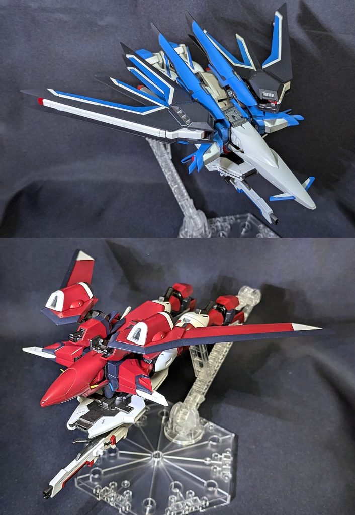 ライジングフリーダムガンダム＆イモータルジャスティスガンダム–8枚目/制作者：@infieth